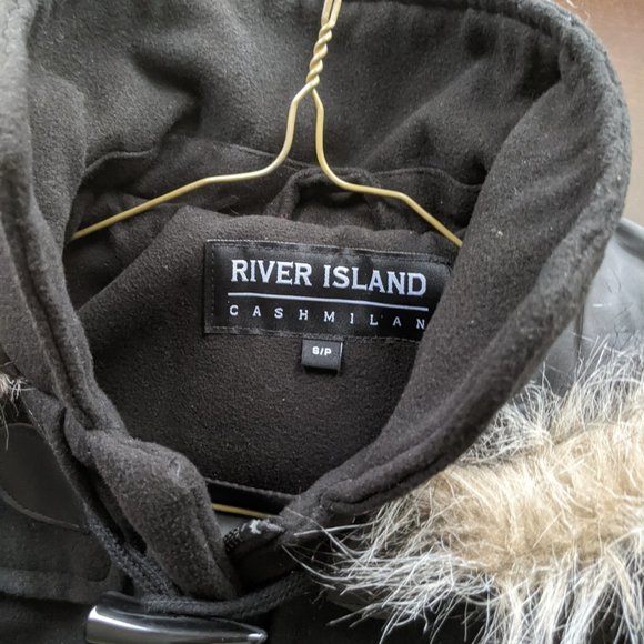 River Island Cashmilan toggle jacket XS-S - Picture 8 of 11